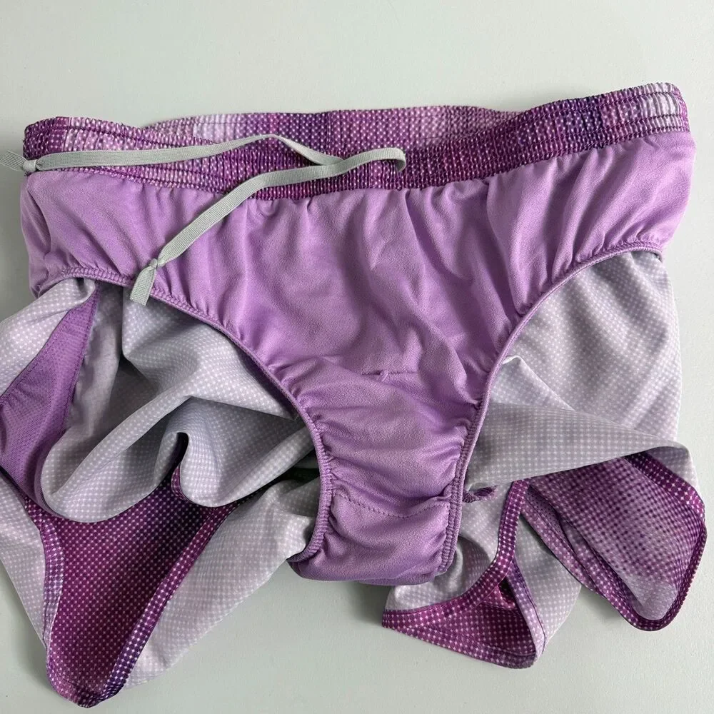Nike Women's Modern Tempo Purple Dri-Fit Athletic Running Shorts Size S Small